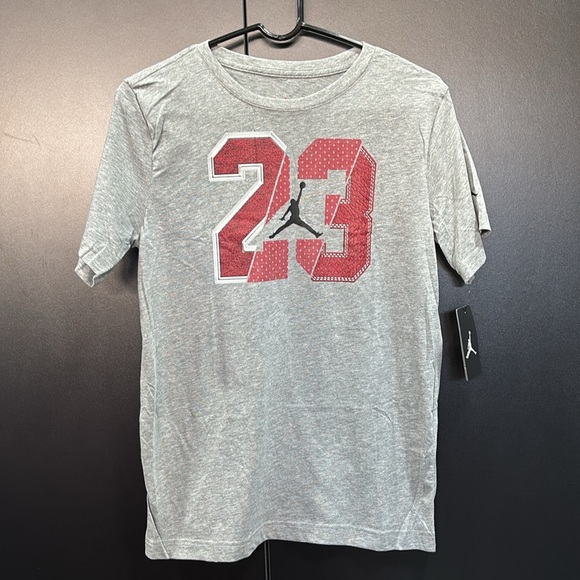 Jordan 23 Mix Up Jumpman,tag-less,graphic front & sleeve,basketball crewneck - Picture 1 of 8